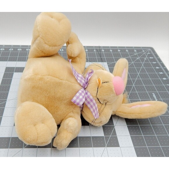 Baxter The Talking Bunny Plush Toy My Favorite Company Squeeze to Talk Non Work - Picture 10 of 10